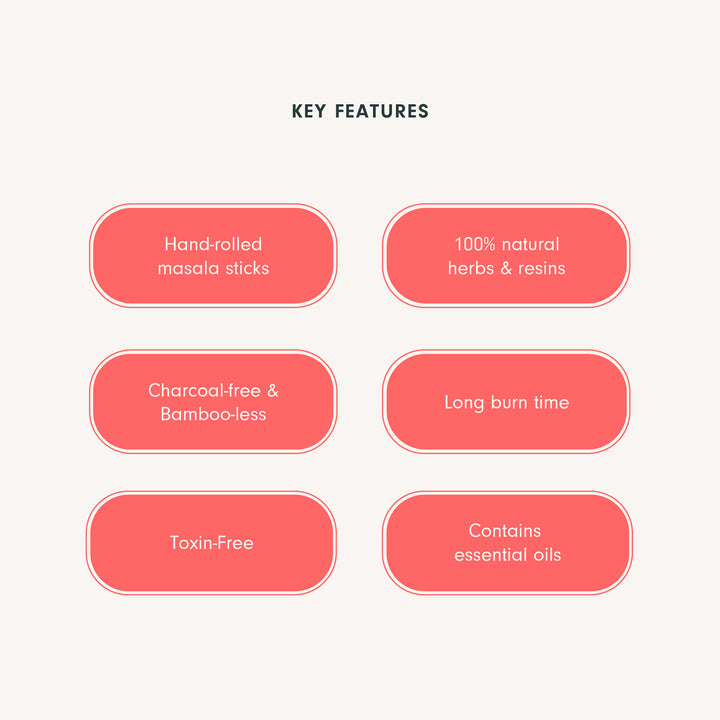 Muladhara - Root Chakra Incense 15pcs (For Trust)