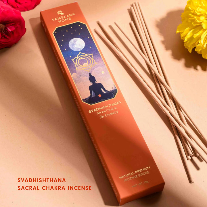 Svadhishtana - Sacral Chakra Incense 15pcs (For Creativity)
