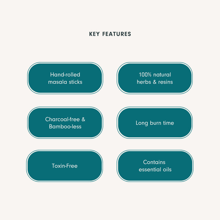 Visuddha - Throat Chakra Incense 15pcs (For Communication)