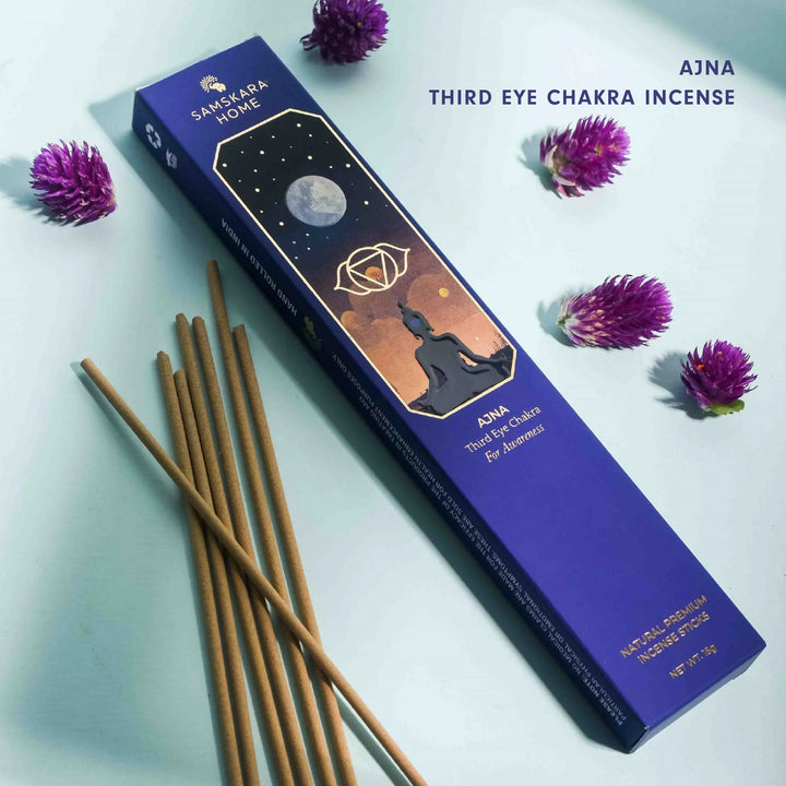 Ajna - Third Eye Chakra Incense 15pcs (For Awareness)