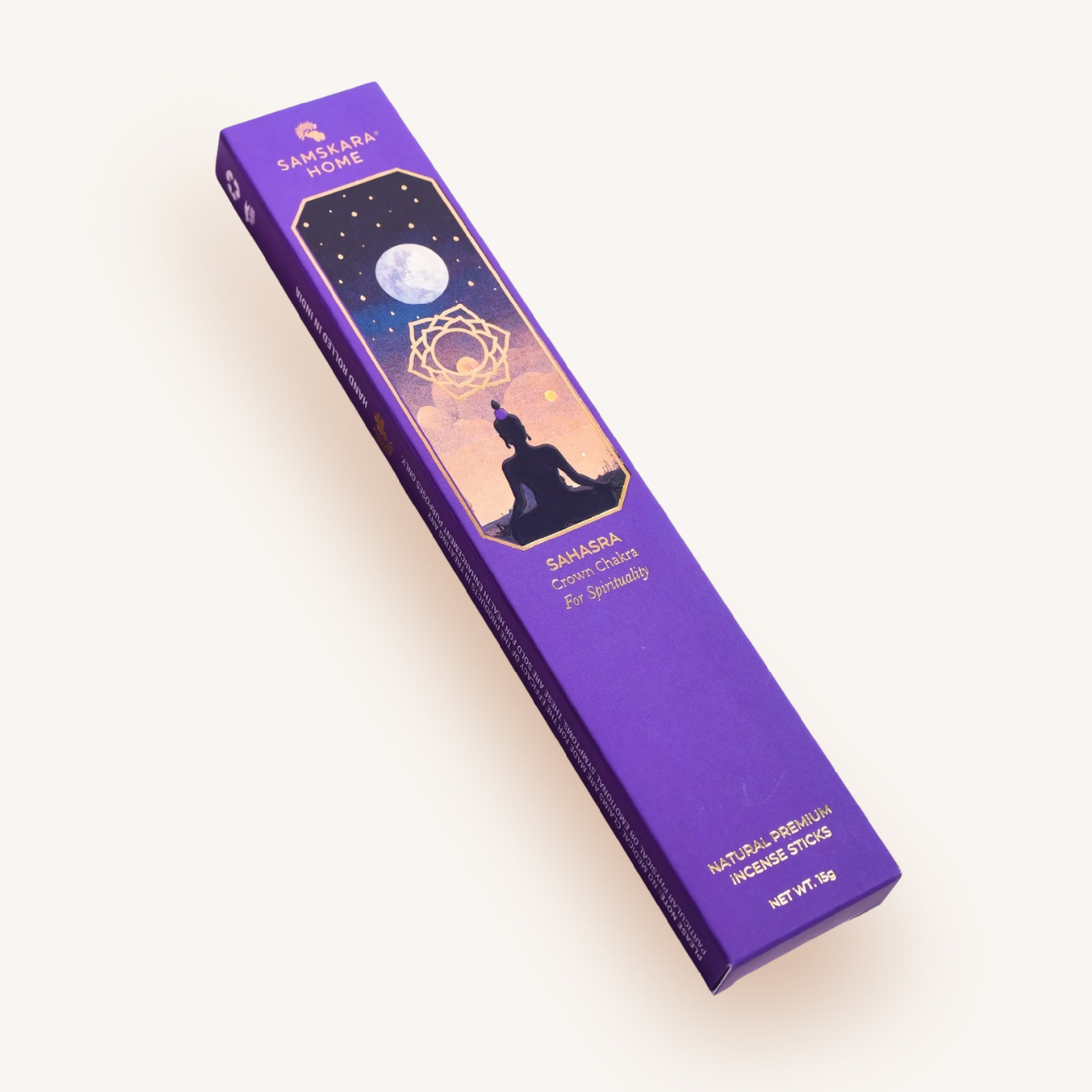 Sahasra - Crown Chakra Incense 15pcs (For Spirituality) – Samskara