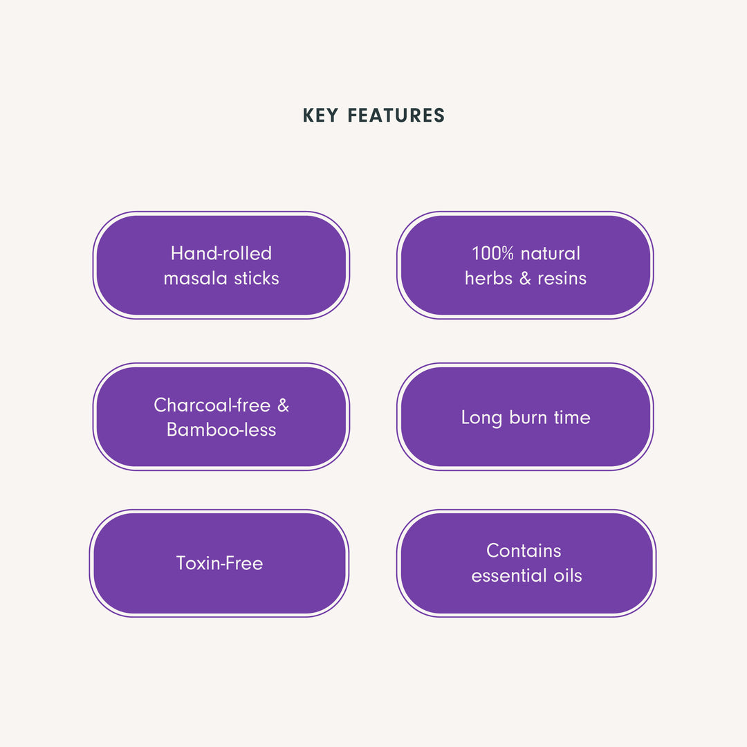 Sahasra - Crown Chakra Incense 15pcs (For Spirituality)