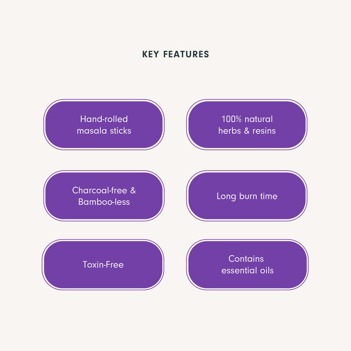 Sahasra - Crown Chakra Incense 15pcs (For Spirituality)