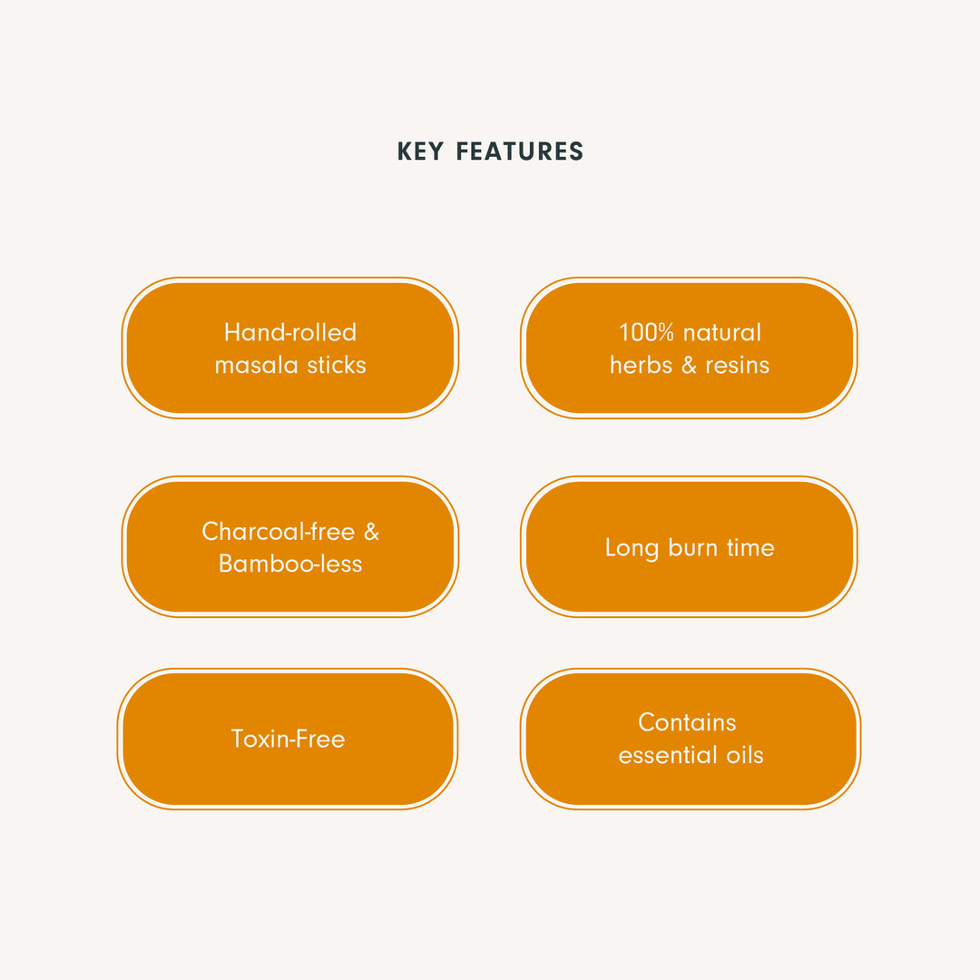 Chakra Incense Sticks Box (Set of 7)