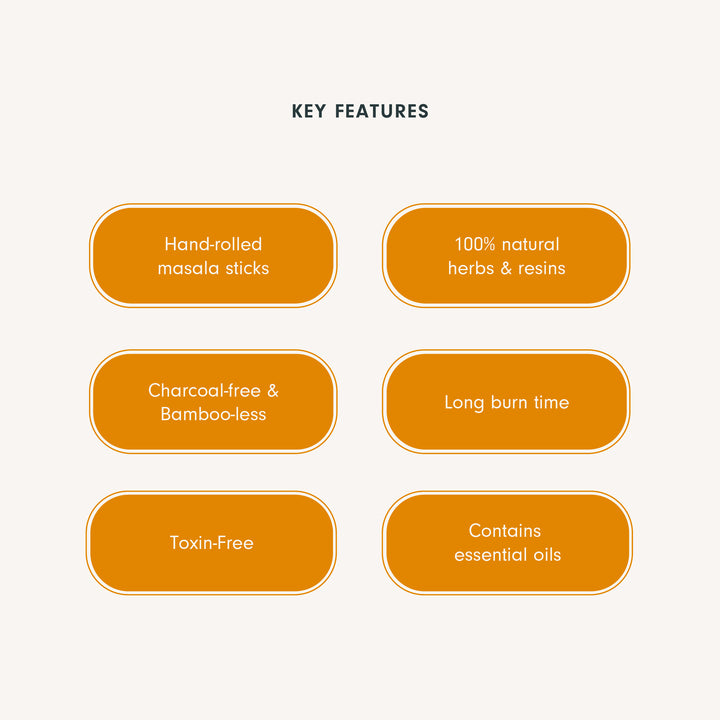 Chakra Incense Sticks Box (Set of 7)