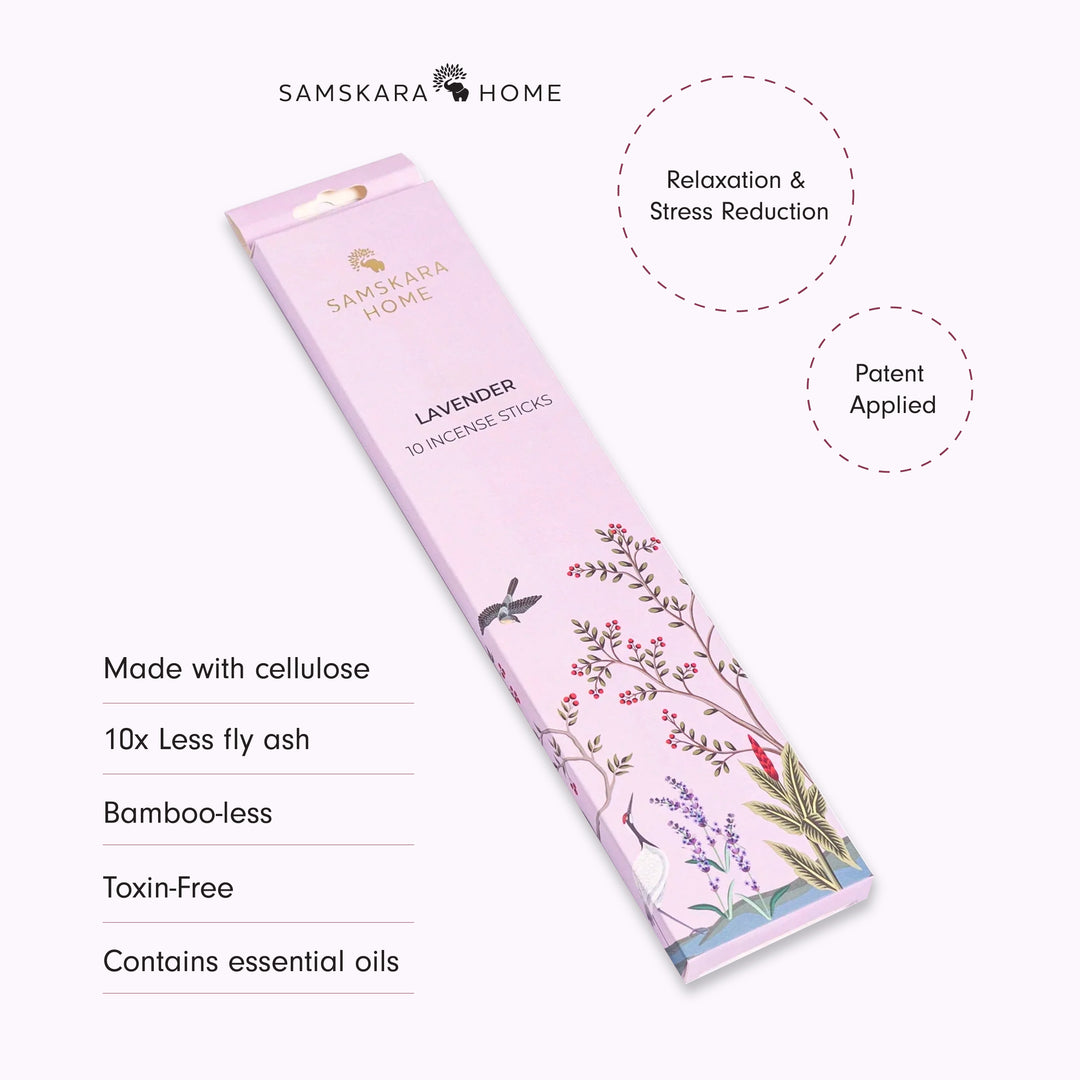 Combo Pack - Lavender Incense Sticks (Box of 10)