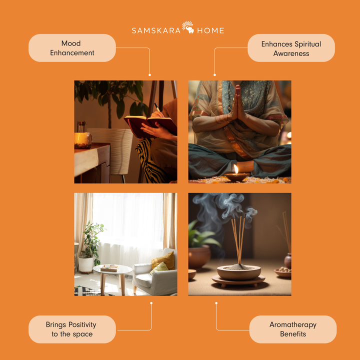 Samskara Temple Incense Sticks (Pack of 10)