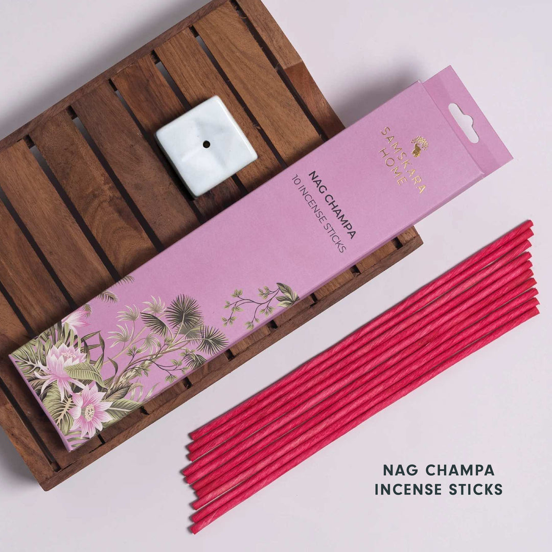 Samskara Nag Champa Incense Sticks (Pack of 10)