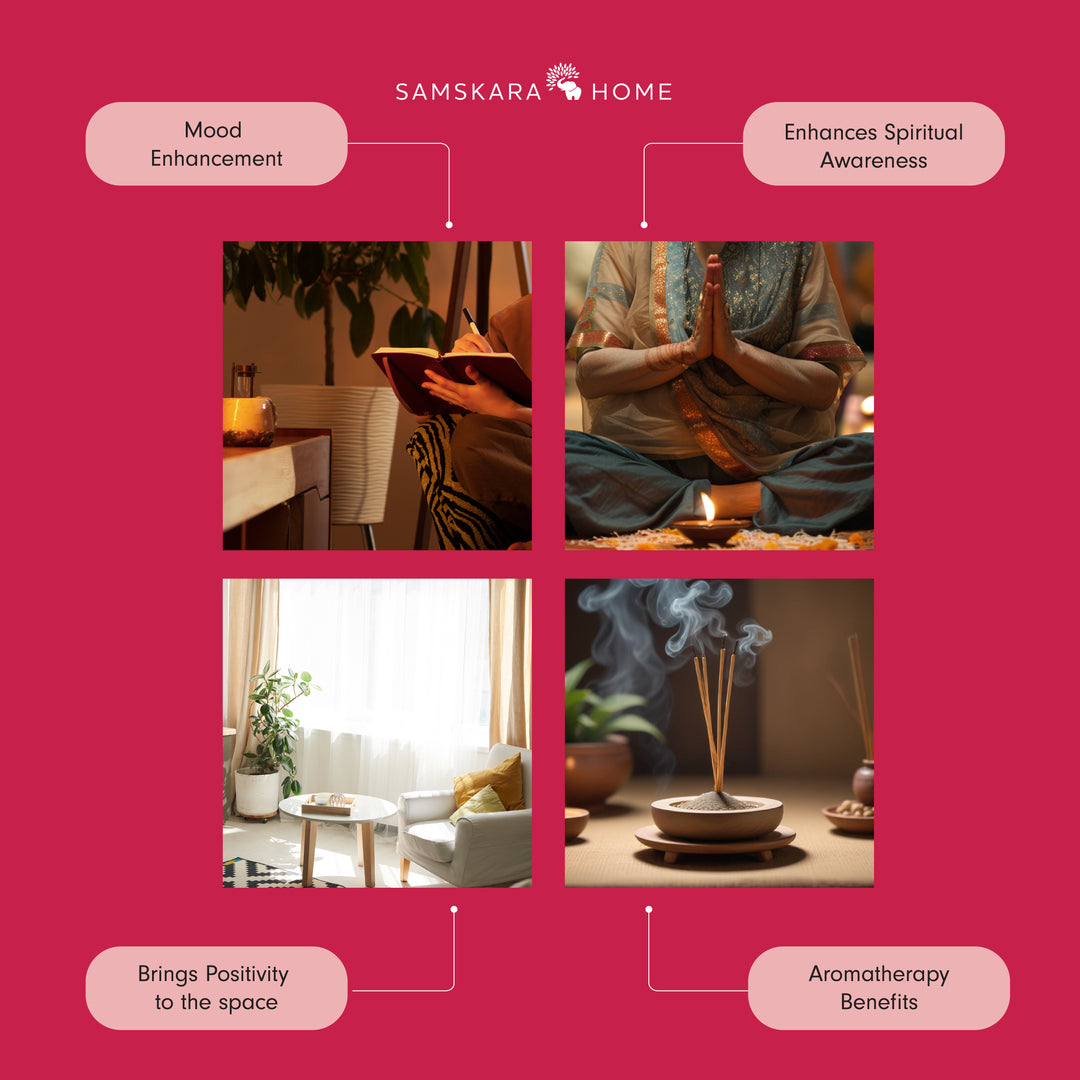 Samskara Nag Champa Incense Sticks (Pack of 10)