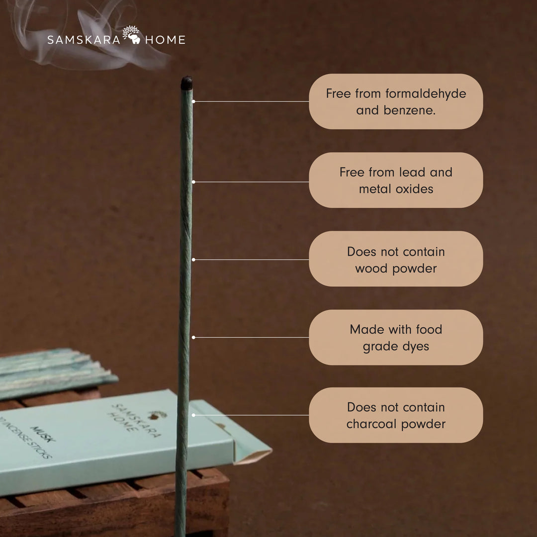 Samskara Musk Incense Sticks (Pack of 10)