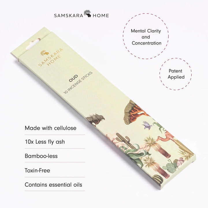 Samskara Oud Incense Sticks (Pack of 10)