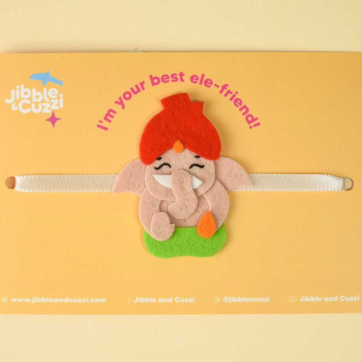 Ganesha's Little Buddy Kids Rakhi