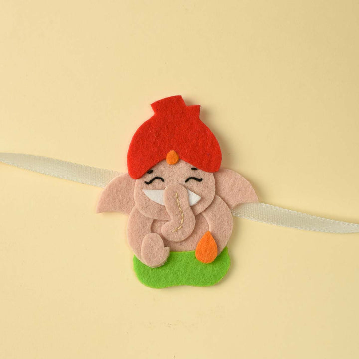 Ganesha's Little Buddy Kids Rakhi