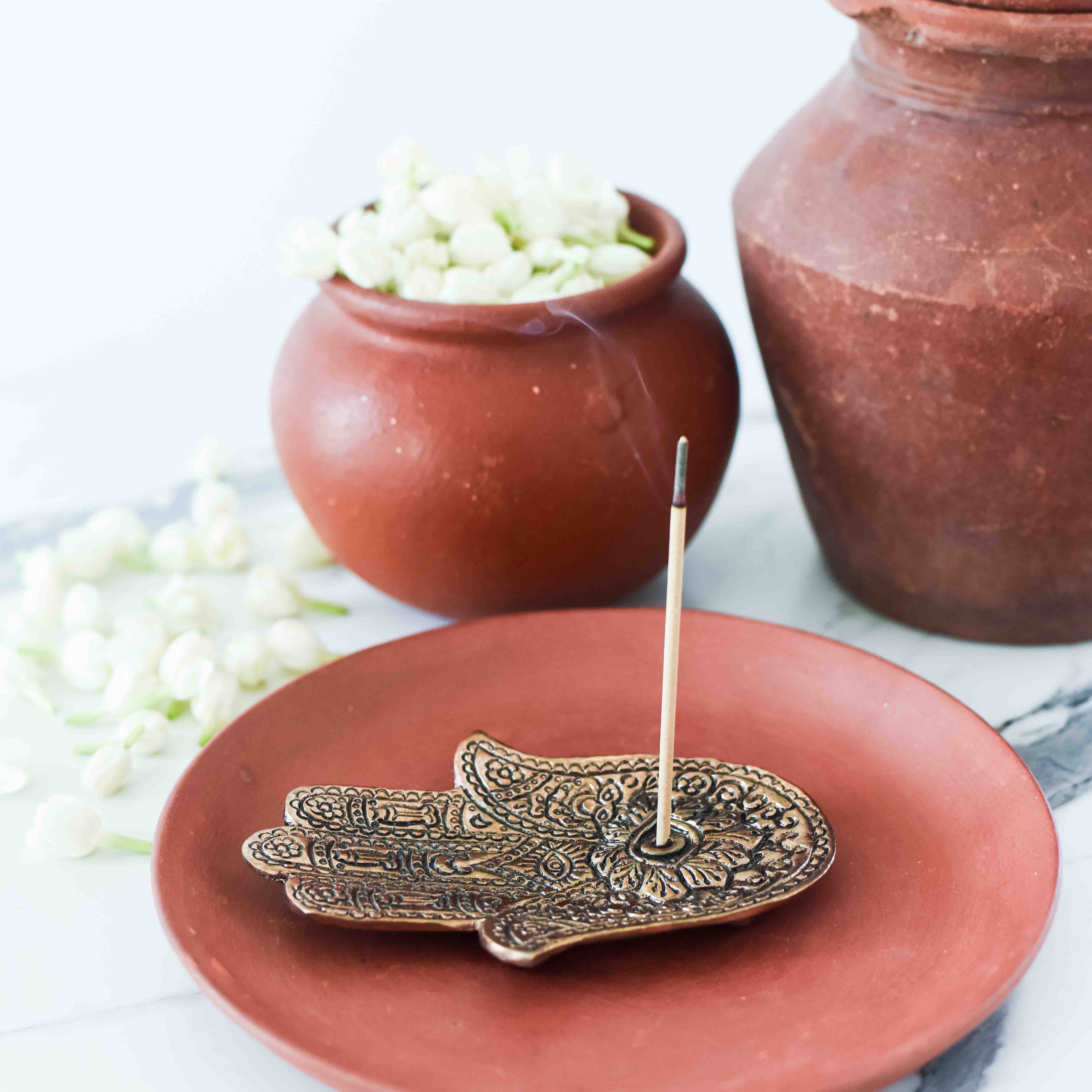 Hamsa Hand Incense Holder – Samskara Home