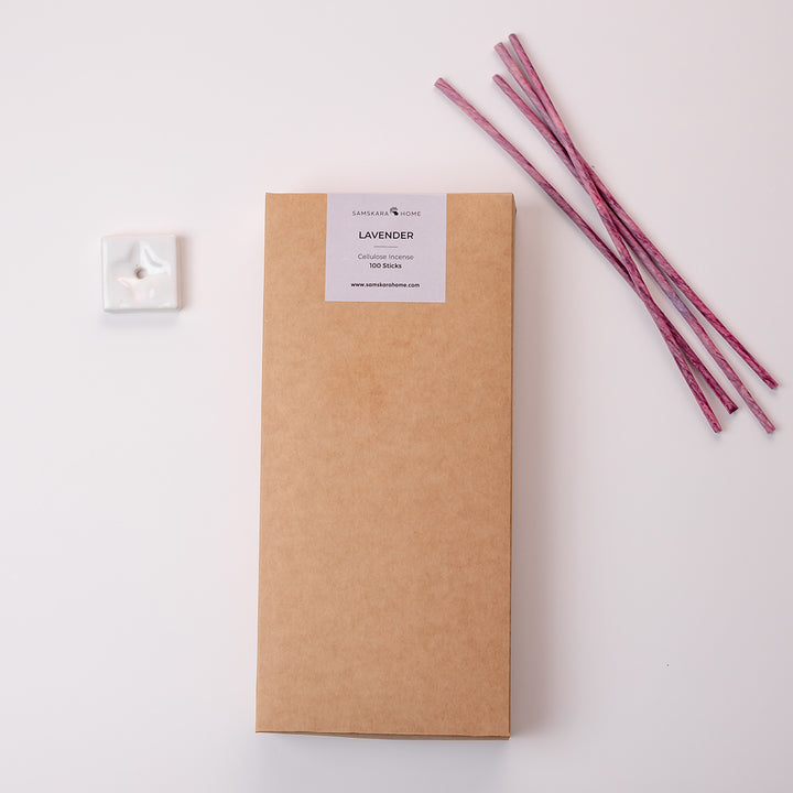 Lavender Cellulose Incense Jumbo Pack 100 Sticks