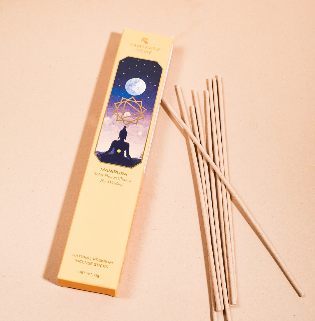 Manipura - Solar Plexus Chakra Incense 15pcs (For Wisdom)