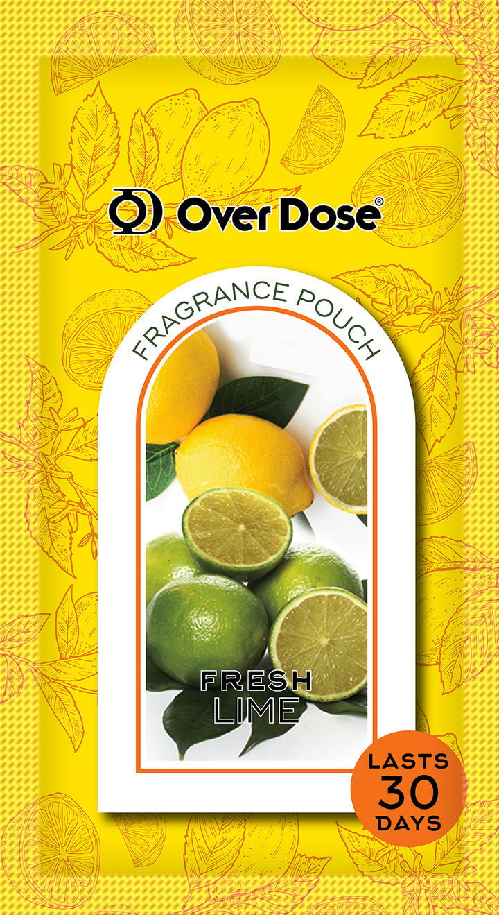 Over Dose Lime Fragrance Pouch