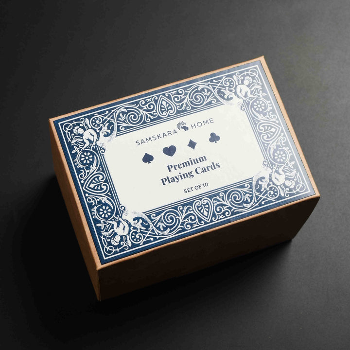 Premium Playing Cards (Set of 10) – Samskara Home