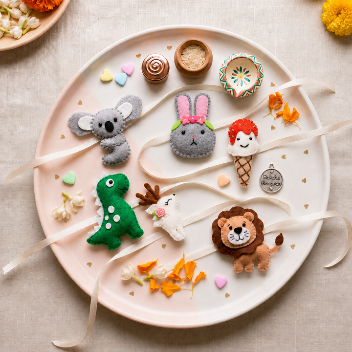 Forest Friends Rakhi Pack (Pack of 6)