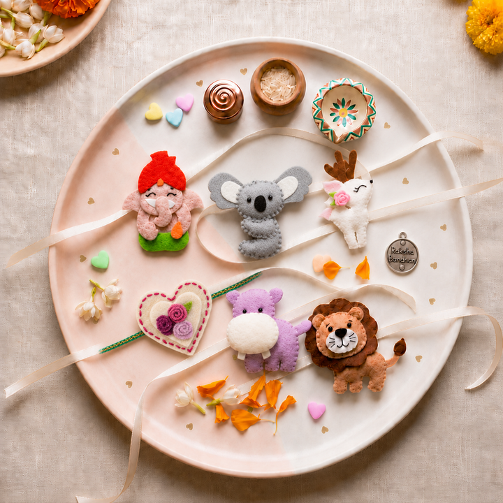 Animal Kingdom Rakhi Pack (Pack of 6)