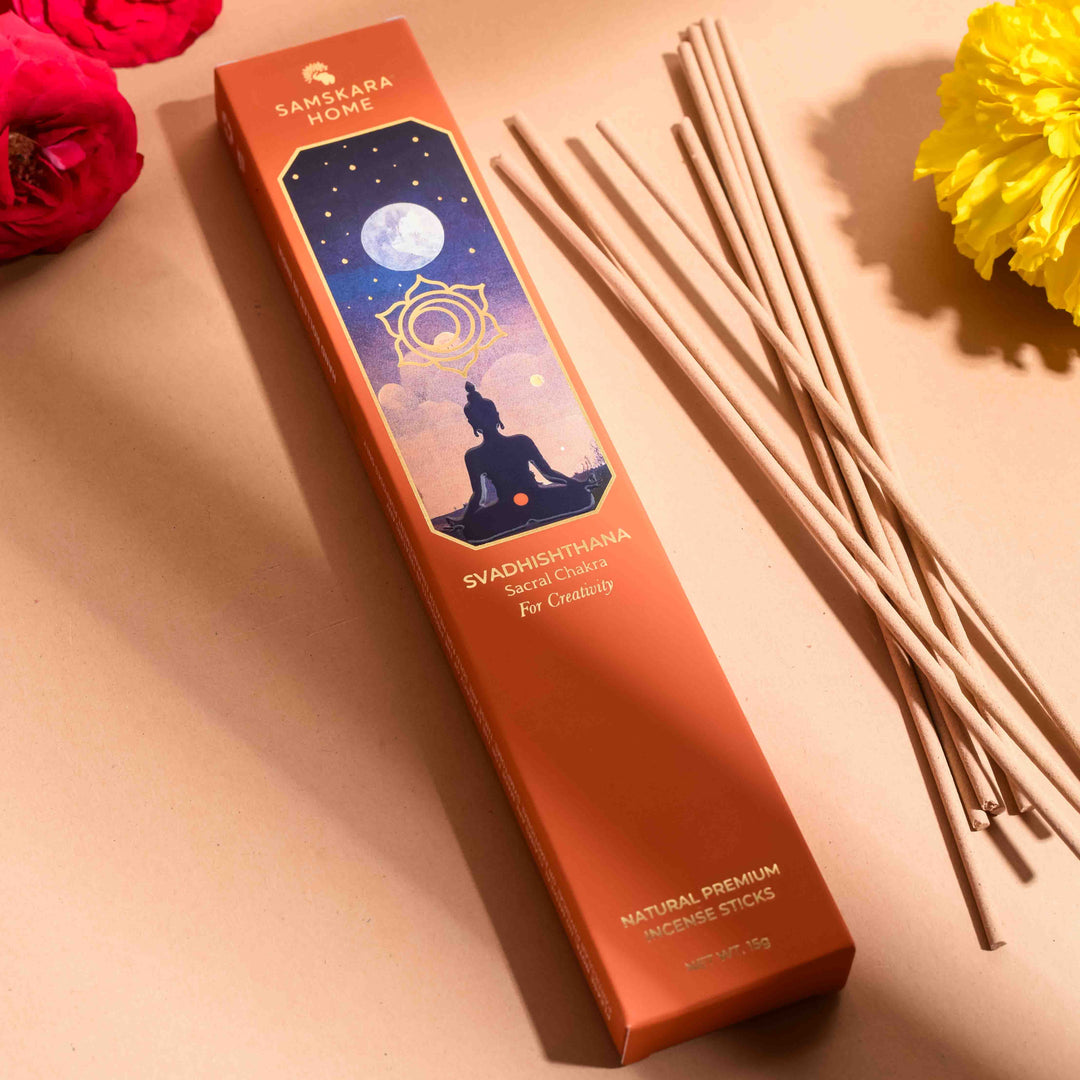 Svadhishtana - Sacral Chakra Incense 15pcs (For Creativity)