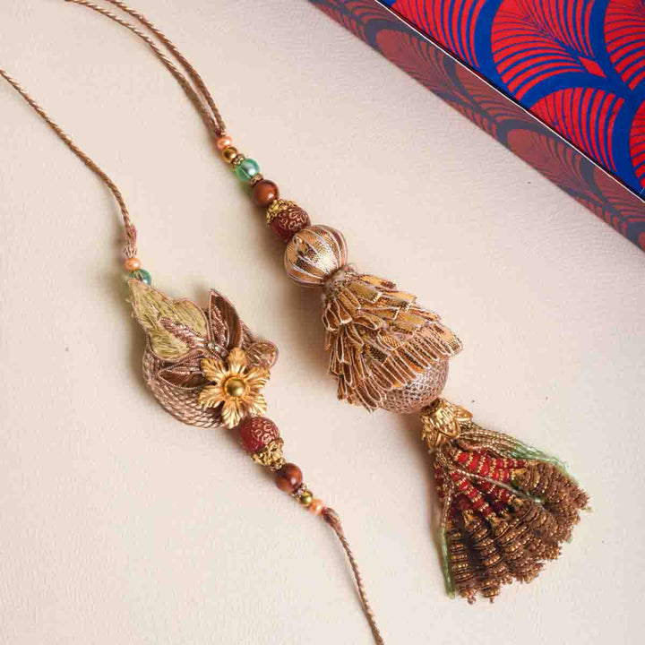 Swarnim Couple Rakhi