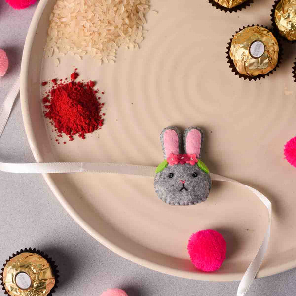 Blossom the Bunny Boo Kids Rakhi