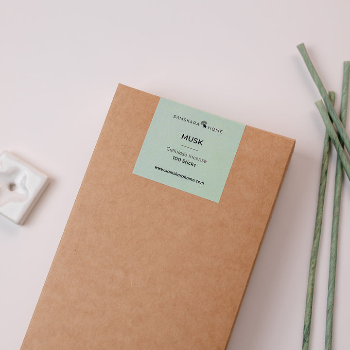 Musk Cellulose Incense Jumbo Pack 100 Sticks