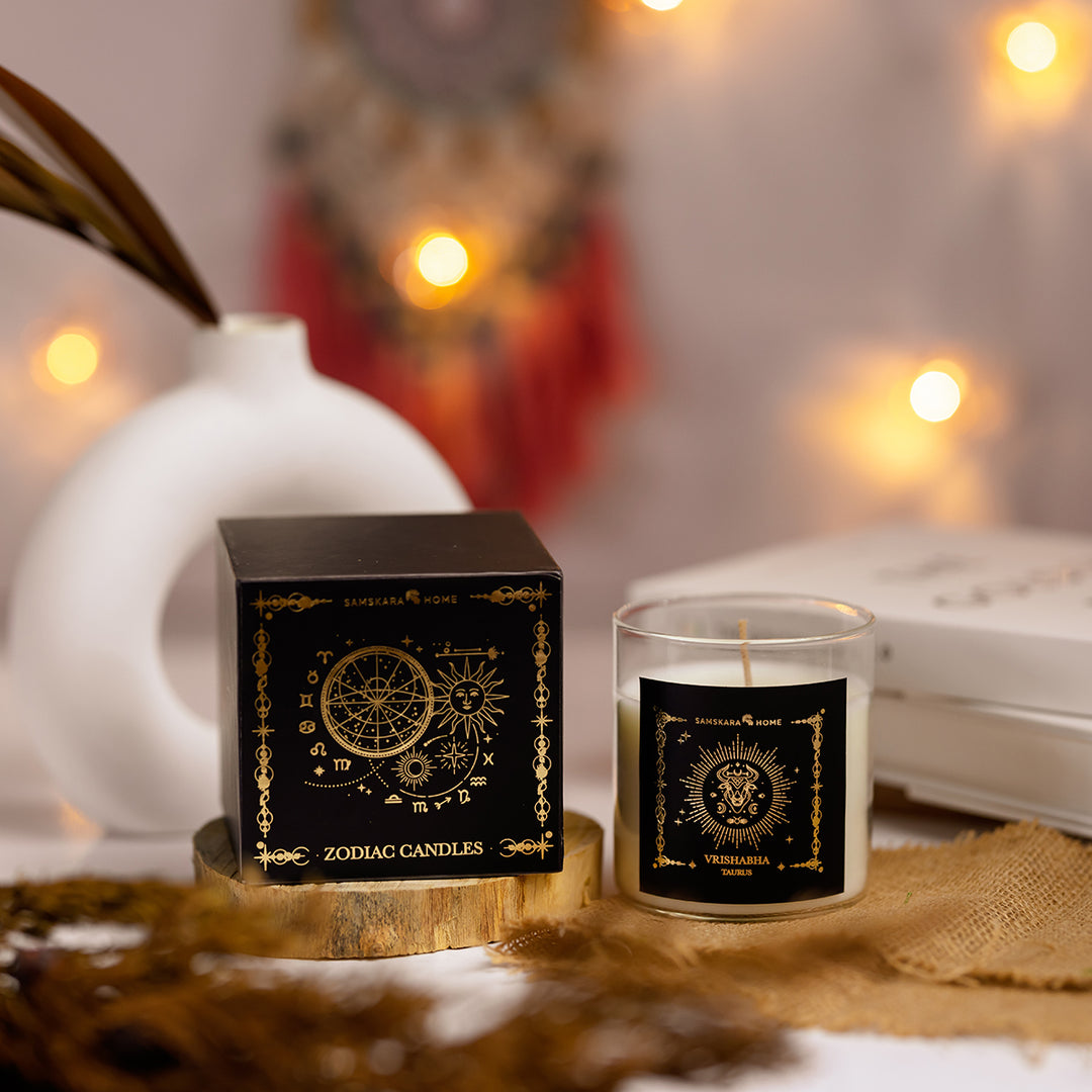 Taurus - Zodiac Candle
