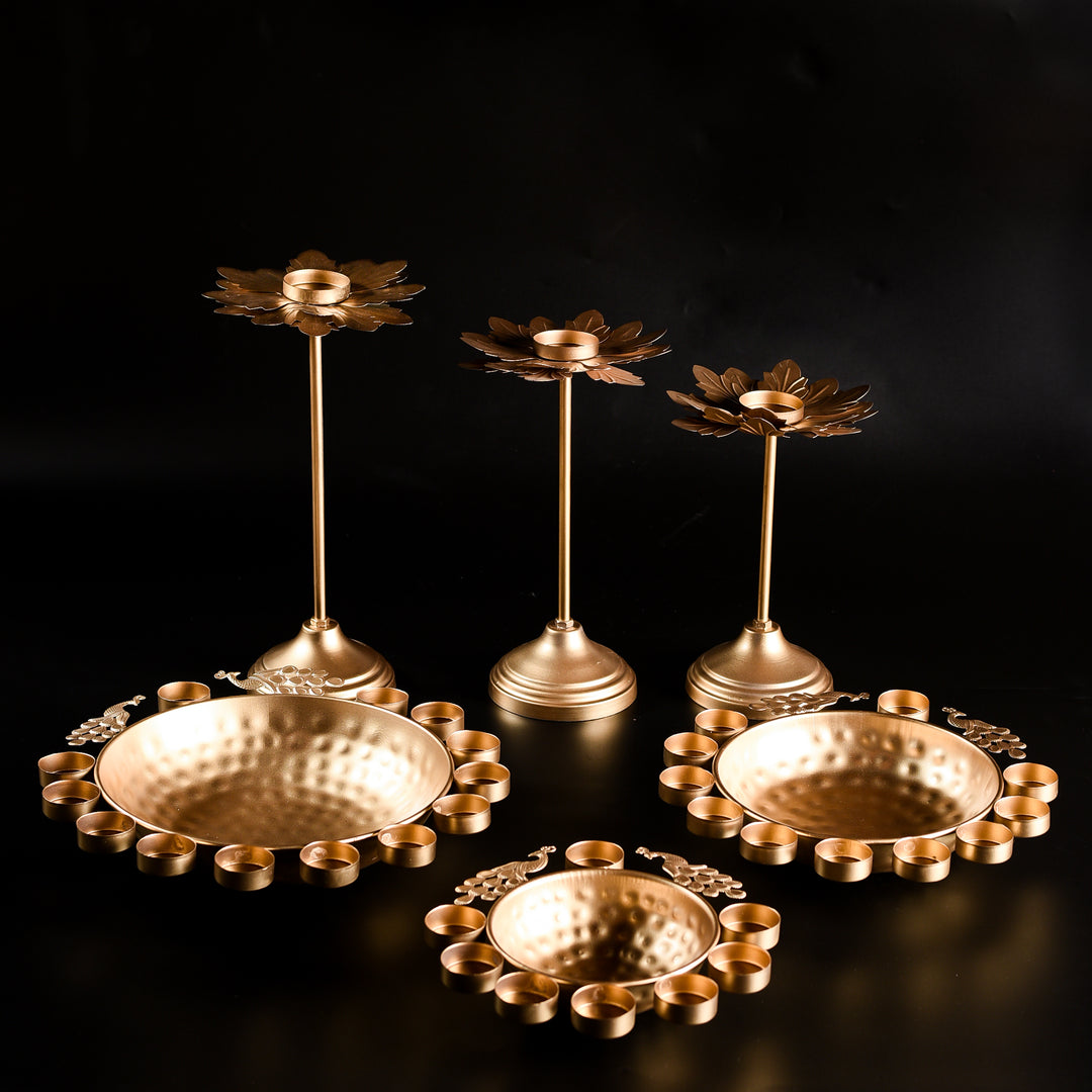 Metal Urli Set of 6