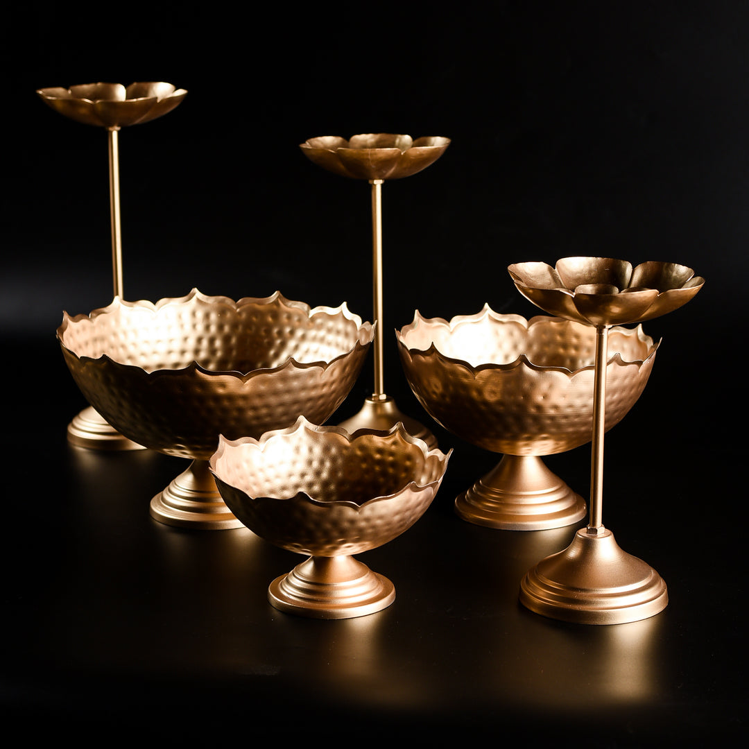 Metal Urli Bowls Set of 6