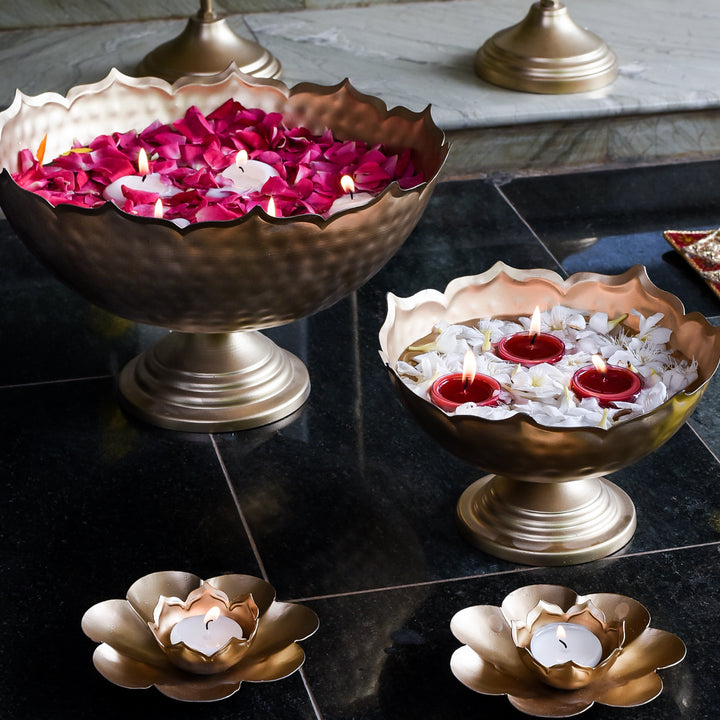 Metal Urli Bowls Set of 6