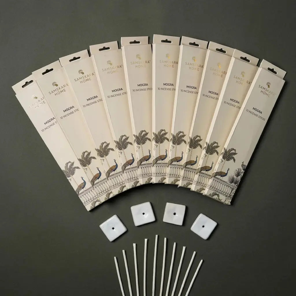 Combo Pack - Mogra Incense Sticks (Box of 10)