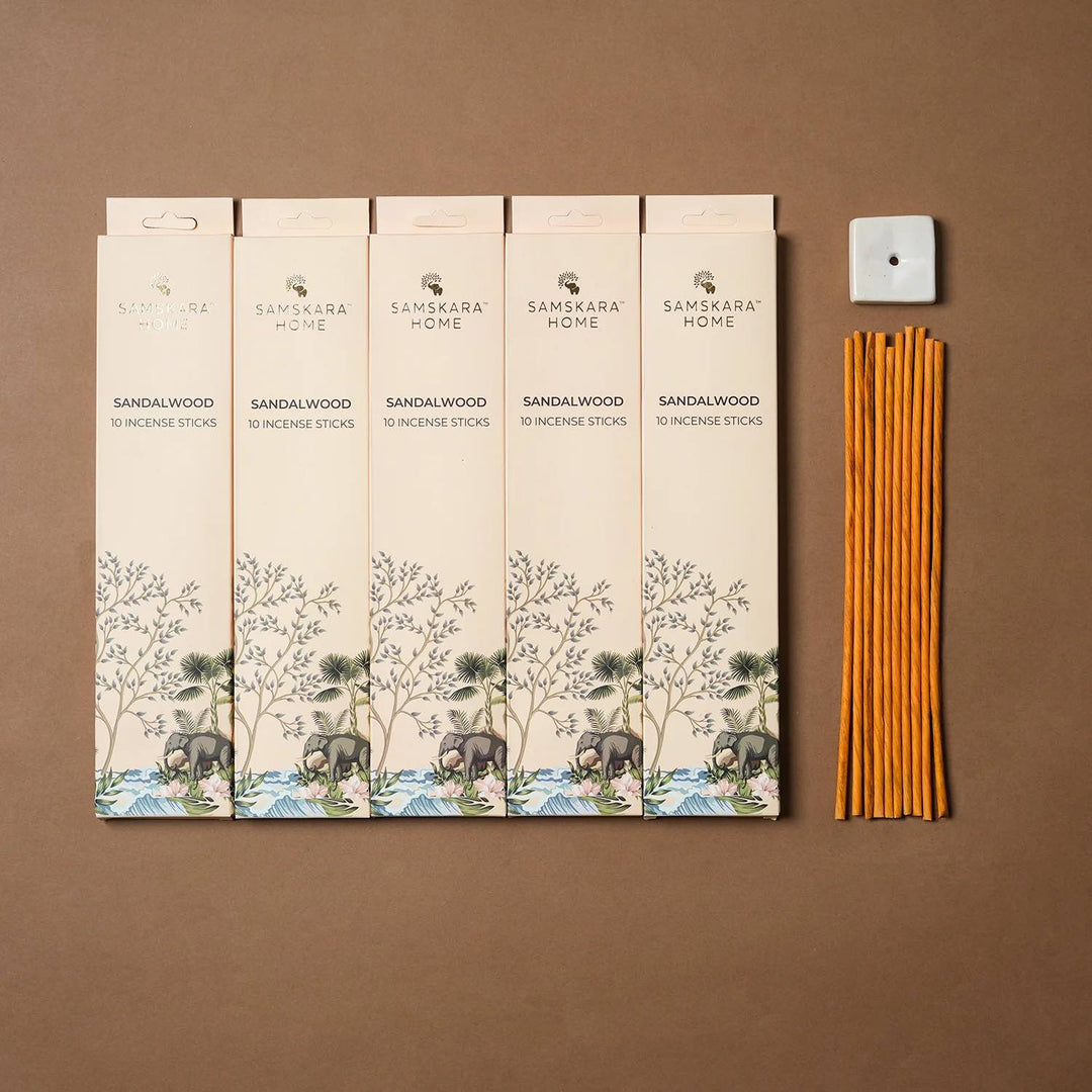 Combo Pack - Sandalwood Incense Sticks (Box of 5)