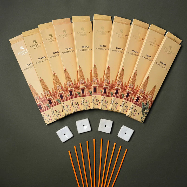 Combo Pack - Temple Incense Sticks (Box of 10)