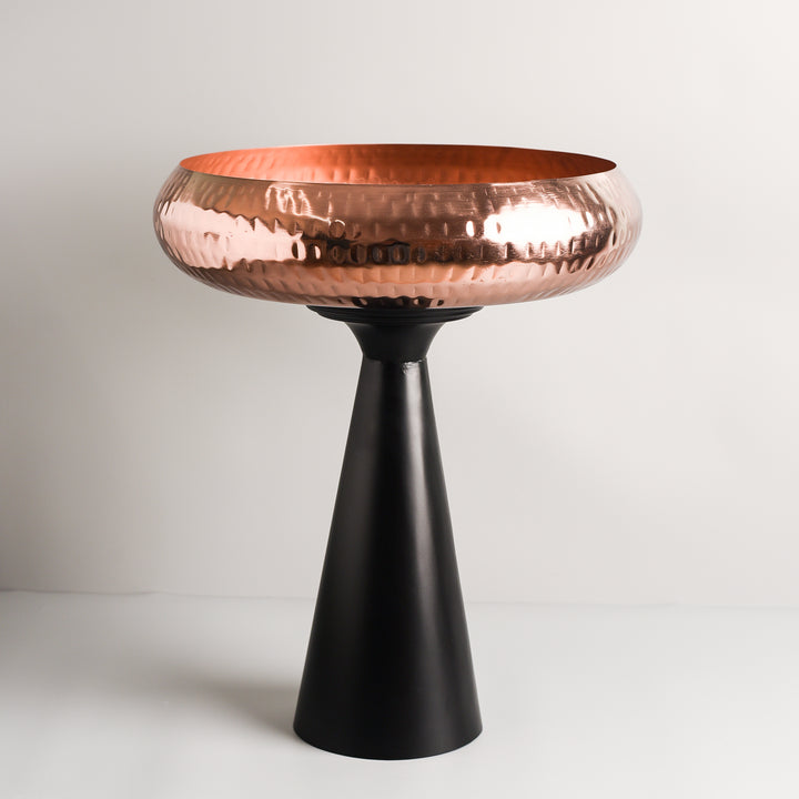 Contemporary Urli Bowl With Stand