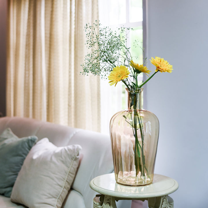 Coral Glass Vase