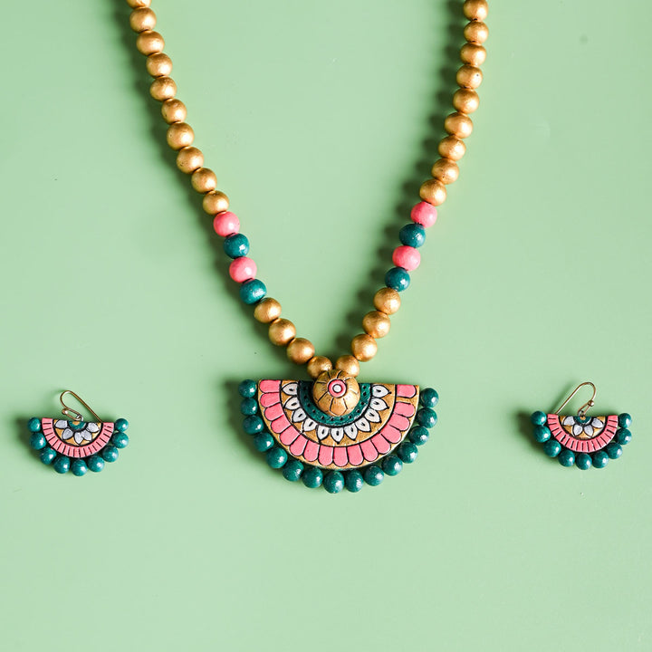 Dhara Terracotta Jewellery Set