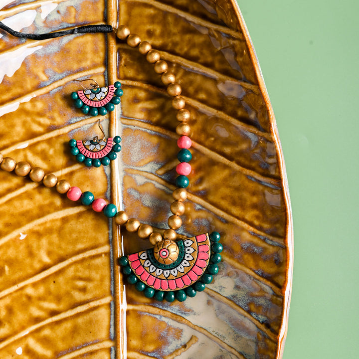 Dhara Terracotta Jewellery Set