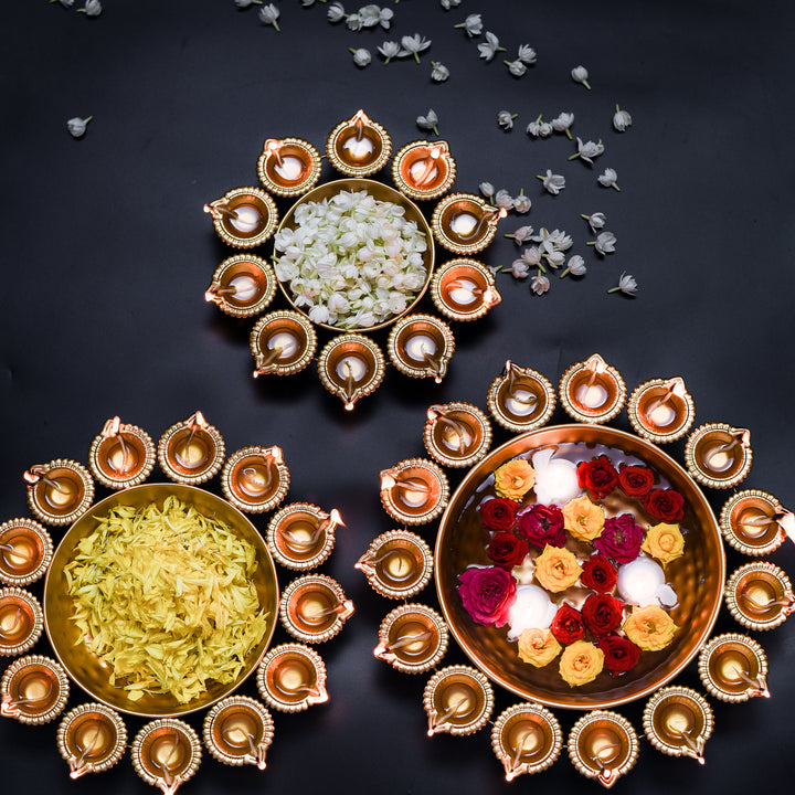 Diya Urli Set of 3