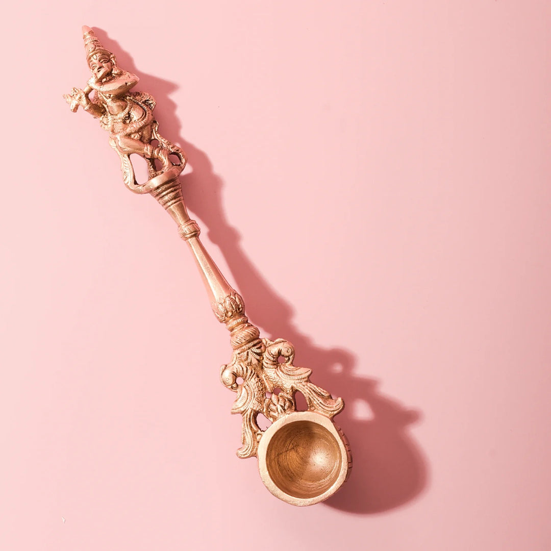 brass spoon