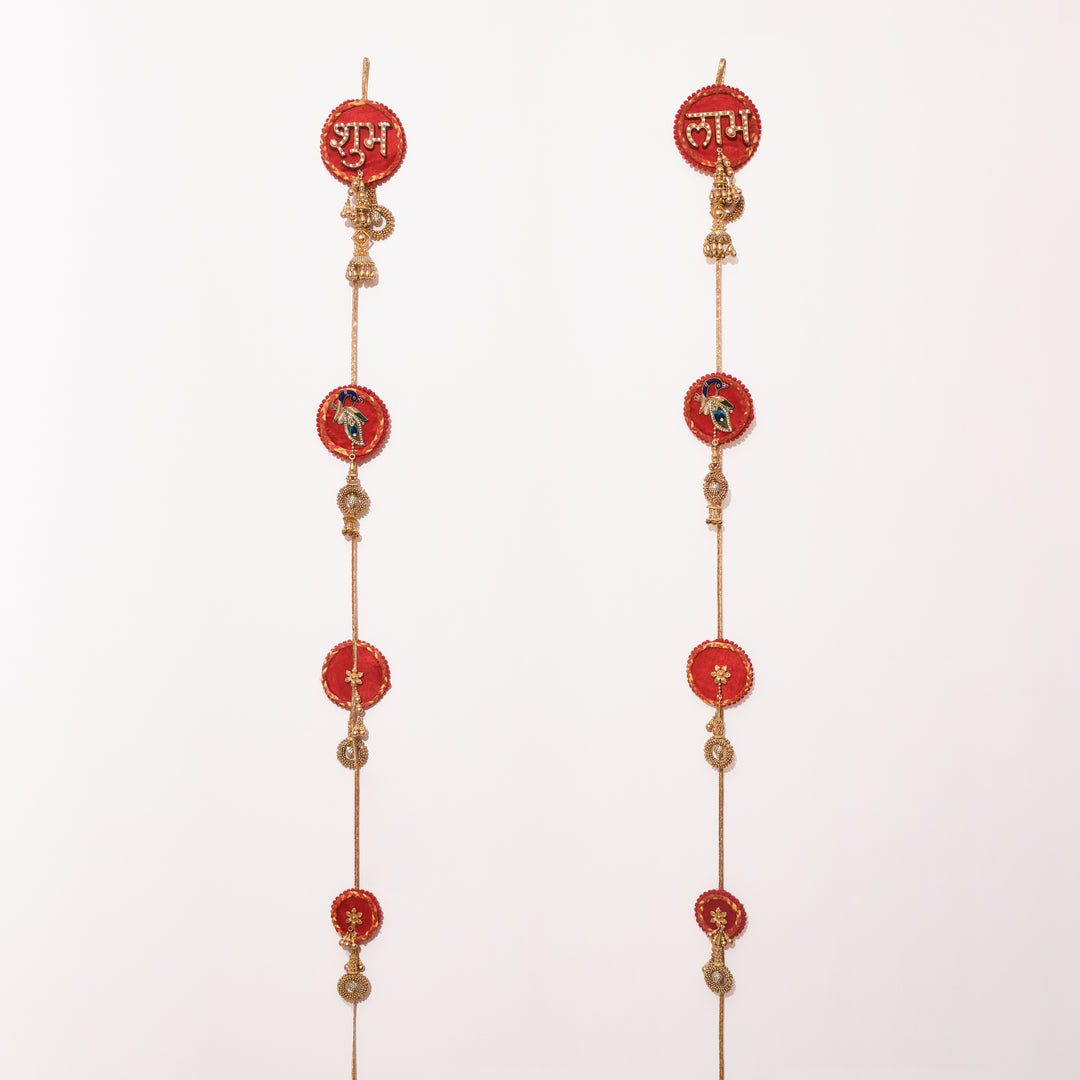 Laal Dori Braided Door Hanging Set of 2