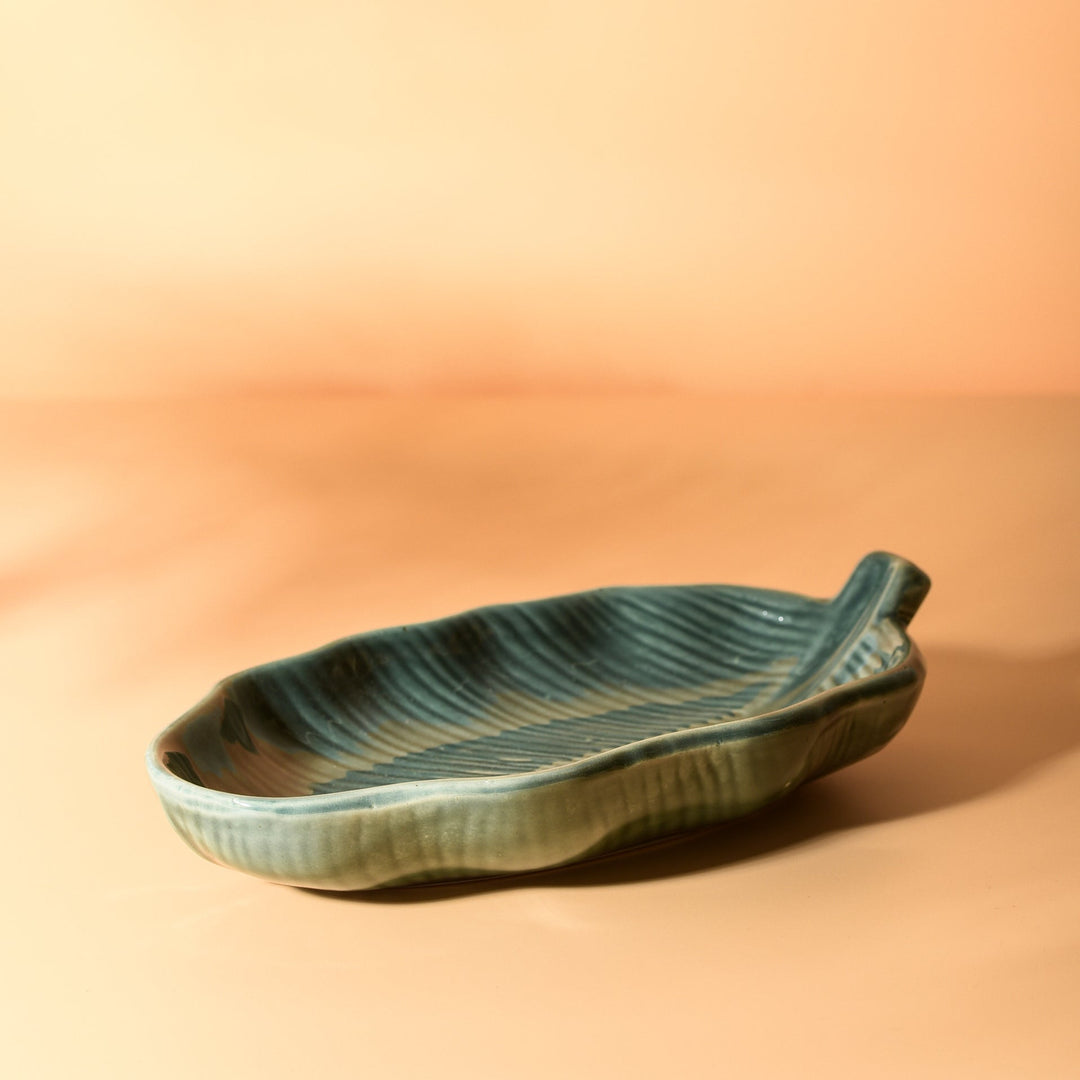 Magnolia Green Leaf Platter