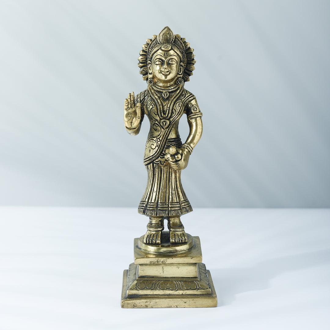 Radha Brass Idol