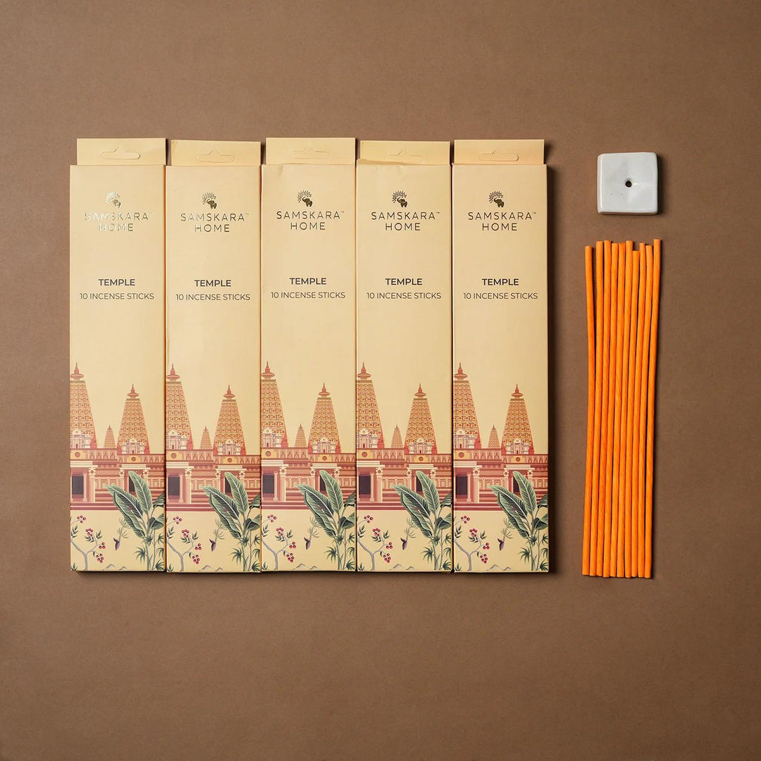 Combo Pack - Temple Incense Stick (Box of 5)