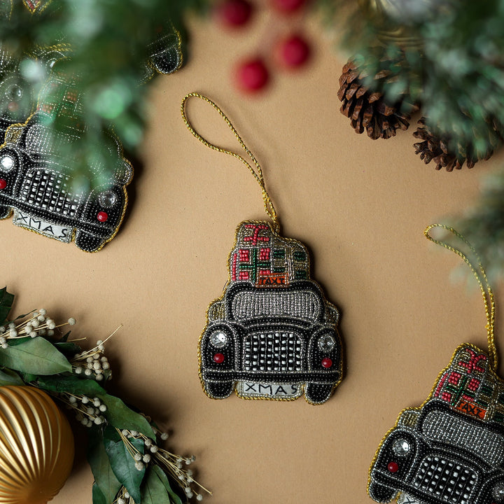 Taxi Of Joy Ornament