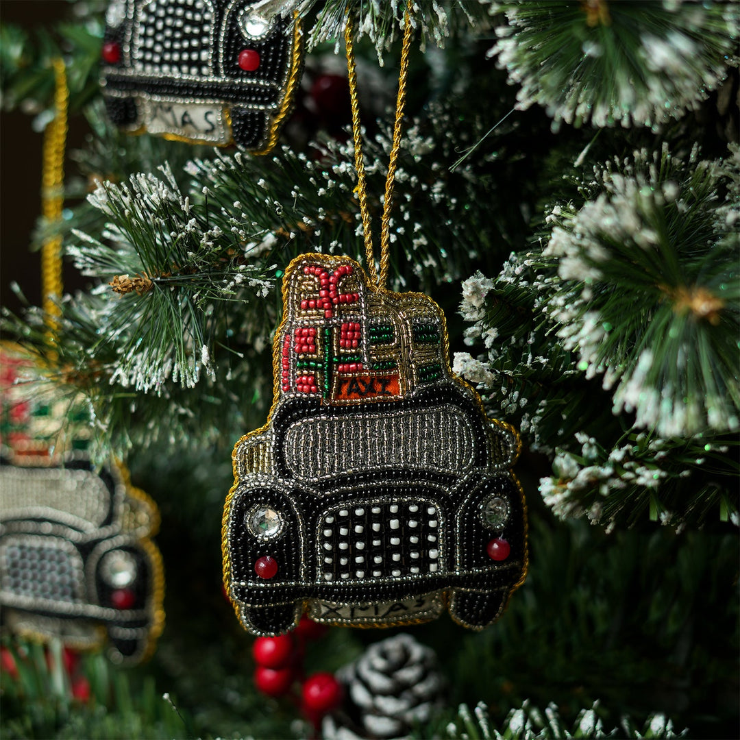 Taxi Of Joy Ornament