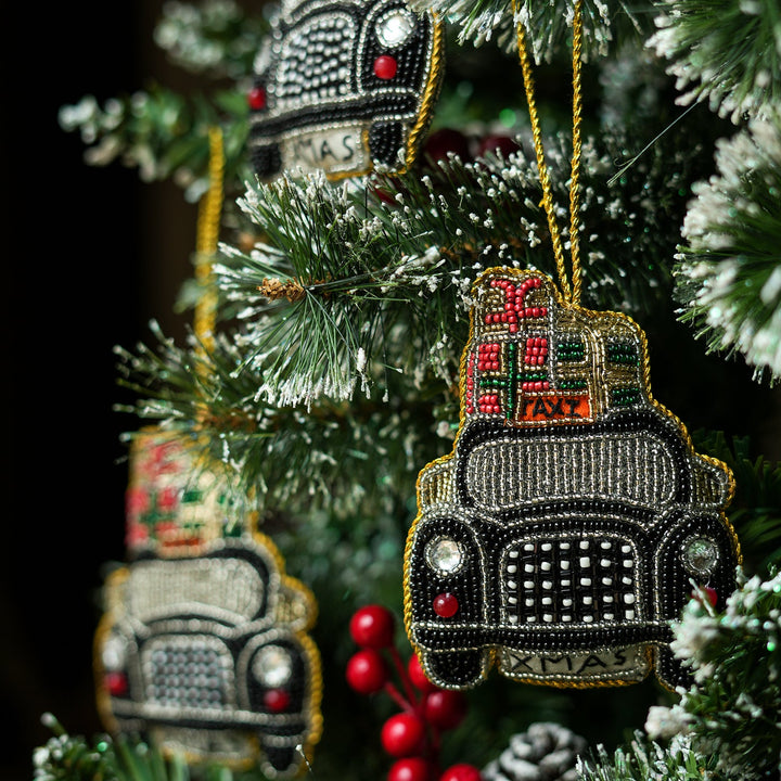 Taxi Of Joy Ornament