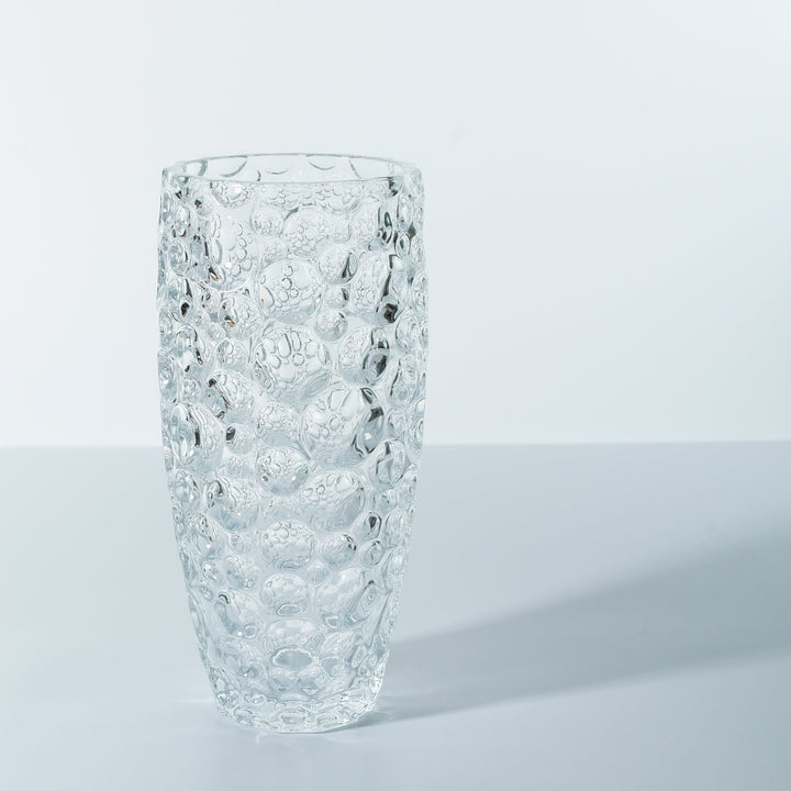 White Bubble Crystal Vase