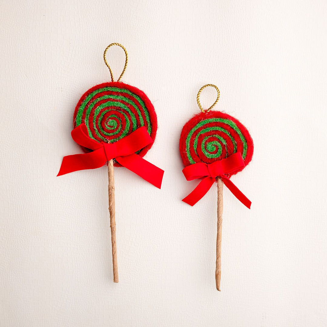 Lollipop Christmas Ornament